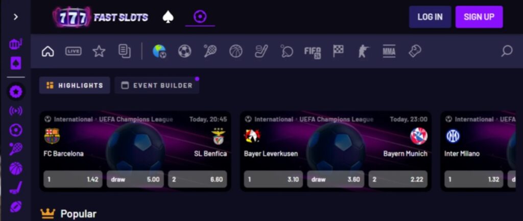 Fast Slots